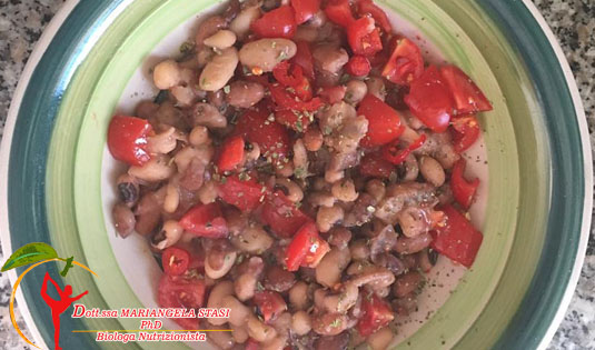 insalata fagioli
