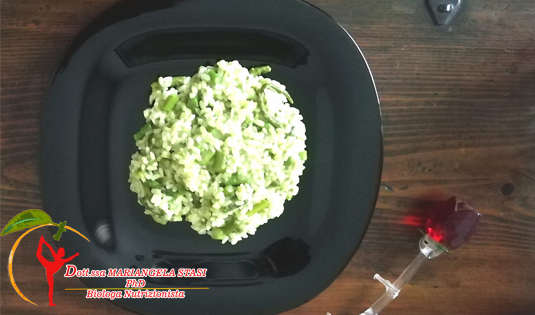 Risotto con asparagi